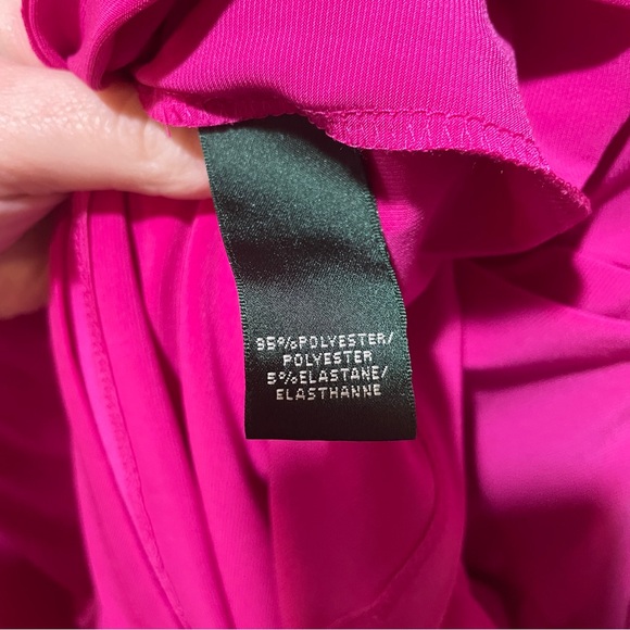 Lauren Ralph Lauren Black Label Pink Dress Size 12 - Picture 5 of 6